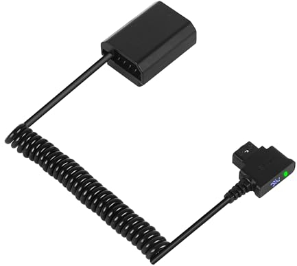 ZITAY D-Tap NP-FZ100 Batterie Factice Dummy Battery Alimentation Câble pour Sony Alpha A7III A7RIII A7SIII A7RIV A9II A9R A9S A7R3 A7S3 FX3 A6600 A7C
