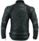 Giacca da motociclista in pelle traforata da uomo JACKET4U MBJ-22AIR con armatura esterna, livello di protezione 2, nero, XL