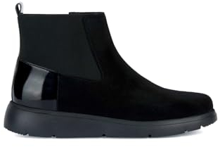 Geox D Arlara, Stivale alla Caviglia Donna, Nero, 38 EU