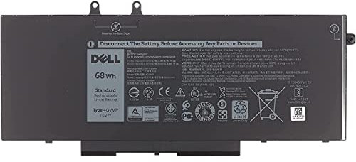 Dell Latitude 5500 4 Cell 7.6v 68Wh Battery 68Whr Type 4GVMP Part Number C5GV2 9JRYT MCV1G X77XY