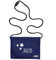 minimutz Geldbörse für Kinder mit Name | Motiv Sterne inkl. Namensdruck | Geldbeutel Jungen Mädchen mit Münzfach zum Umhängen (Navy blau)