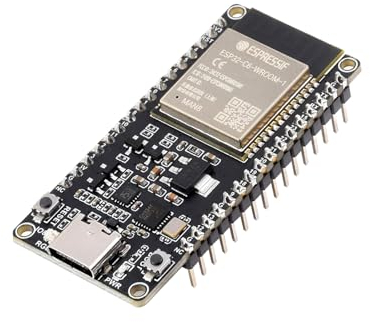 ARCELI ESP Mikrocontroller mit Pinheader, WiFi 6 Entwicklungsboard, 160MHz EIN-Kern-Prozessor, ESP Modul, Unterstützt USB und UART Entwicklung