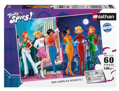 Puzzle 60 Teile Nathan Amies für das Leben Totally Spies