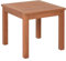 Spetebo Beistelltisch Tucson aus Eukalyptus Holz - 44 x 44 cm - Gartentisch aus FSC Massivholz geölt - Balkontisch Holztisch Loungetisch aus Holz rechteckig massiv
