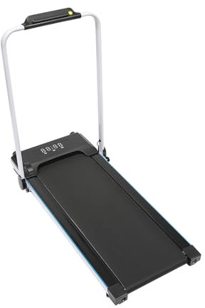 Tapis de Course Pliable Tapis Roulant électrique 500W Moteur Electrique pour Entraînement de Marche et de 0.8-10km/h Ecran LCD Max 100 kg 2 in 1 Folding Electric Under Desk Walking Portable