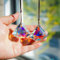 H&D Hyaline & Dora 4,8 cm Kristalldiamant Sonnenfänger Prismen, Regenbogen Kristall Sonnenfänger für Fensterdekoration, Haus, Garten, Veranda Dekoration, hängendes Geschenk, 2 Stück