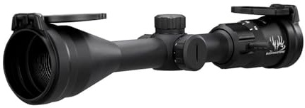 SIG SAUER Buckmasters 3-9x50mm 1 Tube Second Focal Plane/SFP/F2 Durable Shockproof Waterproof Fogproof Black Riflescope, Hellfire Buckmasters BDC Illuminated Reticle, Flip-Back Lens Covers Included