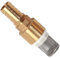 ZHAOMEI Clapet de Pied de Pompe en Laiton, clapet Anti-Retour de Pompe, crépine, clapet Anti-Retour, raccord de Tuyau 12 16 19 25 32mm (1 pièce) 1in 32mm
