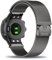 Métal Bracelet pour Garmin Forerunner 45S/45 Bracelet de Montre, avec Fermoir Magnétique Réglable Acier Inoxydable Milanais Bande de Rechange pour Garmin Forerunner 45S/45 Sangles (Métal,9)