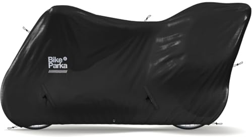 BikeParka Longtail Child Seats Fahrradabdeckung, Black, 210 x 130 cm