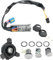 Kit Complet Neiman de Direction, Serrures de Portière et Bouchon de Réservoir compatible Peugeot 206 (1998-2010) – Avec 2 Clés Identiques