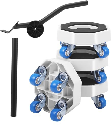 Möbelroller aus Kohlenstoffstahl 1 Hebel Möbelheber Möbelroller Transportroller PP-Rollen Transportrollen Möbel Möbelroller Schwerlast Möbelheber