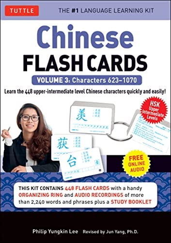 Chinese Flash Cards Kit Volume 3: HSK Upper Intermediate Level (Online Audio Included) (Volume 3)