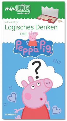 miniLÜK: Kindergarten/Vorschule Logisches Denken mit Peppa Pig (miniLÜK-Übungshefte: Vorschule)