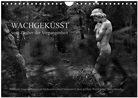 Wachgeküsst - Vom Zauber der Vergangenheit - Südwestkirchhof Stahnsdorf (Wandkalender 2026 DIN A4 quer), CALVENDO Monatskalender: Schwarzweisse ... Südwestkirchhof (CALVENDO Glaube)