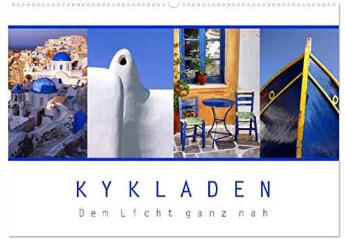 KYKLADEN Dem Licht ganz nah (Wandkalender 2026 DIN A2 quer), CALVENDO Monatskalender: Impressionen von den griechischen Inseln (CALVENDO Orte)