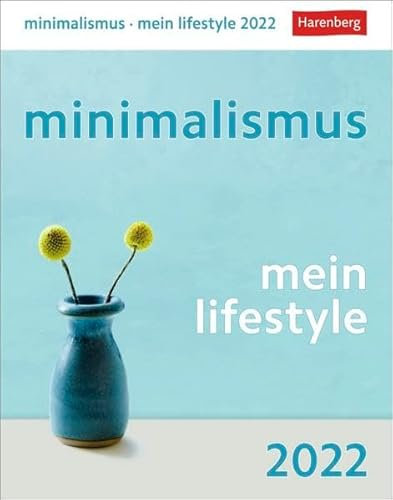 minimalismus – mein lifestyle Kalender 2022