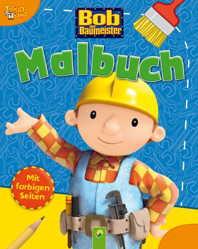 Bob der Baumeister Malbuch blau