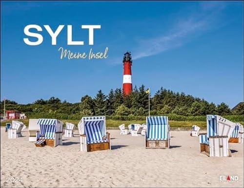Sylt - Meine Insel. Kalender 2024. Reise-Wandkalender mit 12 atemberaubenden Fotografien der Nordseeinsel. Landschafts-Kalender 2024 zum Aufhängen. 44 x 34 cm. Querformat.