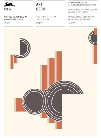 Art Deco: Writing Paper & Note Pad A4