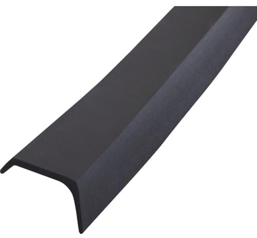 M-D Building Products 3723 Garage Door Bottom Rubber, 9 Feet, Black