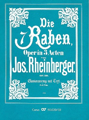 Die sieben Raben op.20 : Klavierauszug