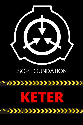 SCP Foundation - KETER Notebook - College-ruled notebook for scp foundation fans: 6x9 inches - 120 pages