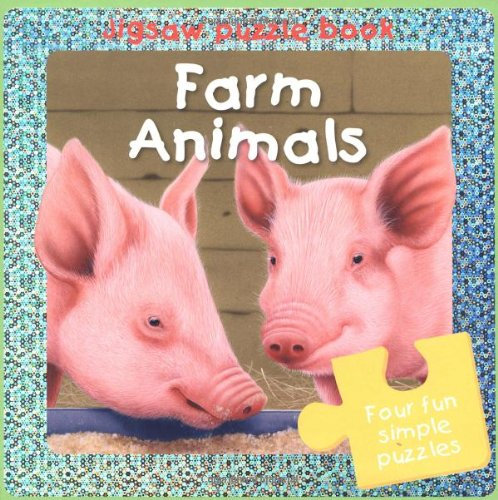 Jigsaw Puzzle Book - Farm Animals (Jigsaw Puzzle Books)