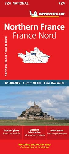 Michelin France, North Map 724 (Maps/Country (Michelin))