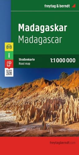 Madagascar f&b (+r) scale: 1/1M: Wegenkaart 1:800 000