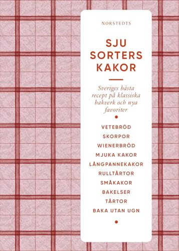 Backbuch aus Schweden SCHWEDISCH Sju Sorters Kakor