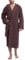 Ladeheid Herren Frottee Bademantel aus 100% Baumwolle LA40-101(Braun (D15), S)