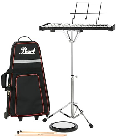 Pearl PK910 C Percussion kit, in nylon, con custodia da trasporto con ruote