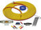 Stinger SEA4283 Marine Komplettes Verstärker-Installationsset, 3 Meter mit 8 Gauge Power + Masse