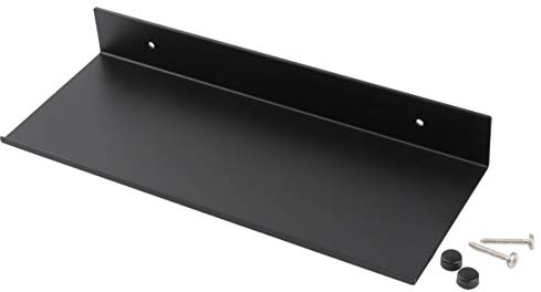 Yardwe Bad Regal Wand Montiert Metall Regale Space Saver Lagerung Regale Shampoo Seifenhalter für Küche Bad Hause (30 cm)