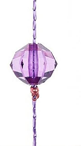 LNIMIKIY Rideau de perles en forme de goutte d'eau pour porte et fenêtre, panneau décoratif pour salon, chambre à coucher, 1 m x 2 m, violet, taille unique