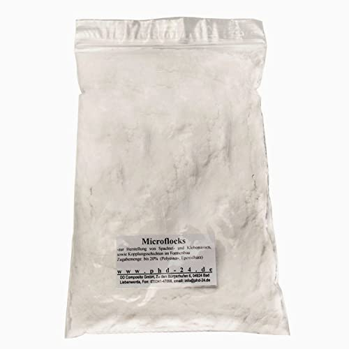 Microflocks - Baumwollflocken 5kg zur Herstellung von Spachtel- und Klebemassen sowie Kupplungsschichten im Formenbau für Polyester- und Epoxidharze