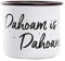 Du Hirsch Bayerische Emaille Tasse Dahoam Is Dahoam 300 ml