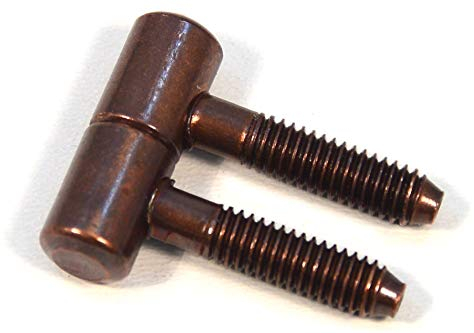 Türband Einbohrbänder Aufschraubband Tür-Scharnier Scharnier Bronze Höhe:26mm (4)