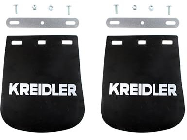 2x Kreidler Schmutzfänger Spritzschutz Gummi für Schutzblech Kotflügel inklusive Befestigungsmaterial