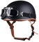 LIONCIANO Jethelm Für Motorräder Jet-Helm Roller-Helm Scooter-Helm Moped Mofa-Helm Chopper Retro Vespa Vintage Jethelme Rollerhelm Sturzhelm Chopper Helm(Mattschwarz mit Brille)
