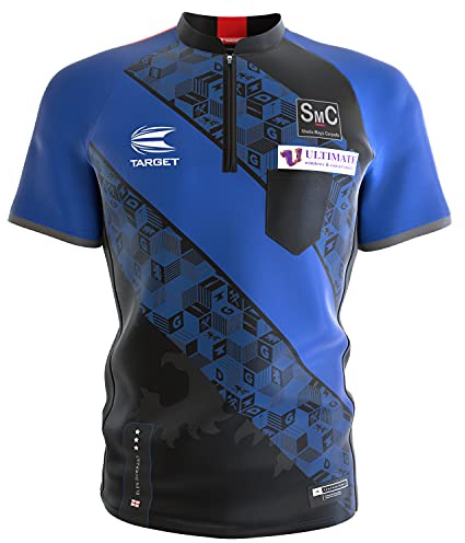 Target Darts - Coolplay kragenloses Glen 'Duzza' Durrant 2022 Pro Dartshirt - S