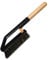 ToM PaR Autobürste | Schneebesen Auto | Fahrzeugbürste | Auto Reinigungsbürste | Handbürste | Autowaschbürste für Handwäsche | Ergonomischer Griff aus Buche | Gespaltene Borsten | Länge: 42 cm
