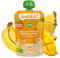 Smileat - Pouch de Frutas Ecológicas - Sin Sal ni Azúcar Añadido, Sin Gluten - Snack Práctico para Peques - Sabor a Leche de Almendras, Mango y Piña
