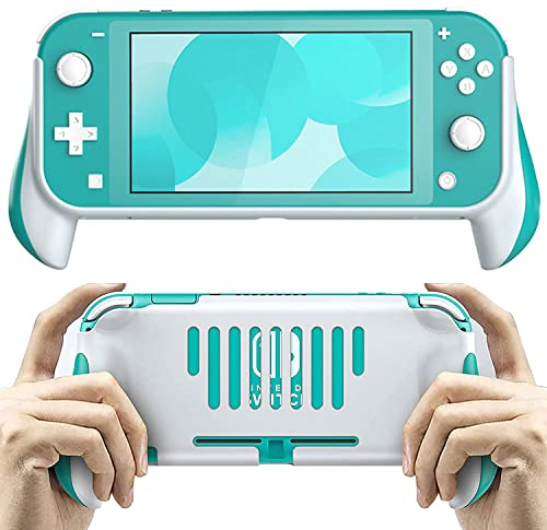 VOVIGGOL Funda Protectora de Mano para Nintendo Switch Lite, Funda Ergonomía para Juegos de Mano Soporte de Agarre Switch Lite, Accesorios compatibles con Nintendo Switch Lite (Azul)