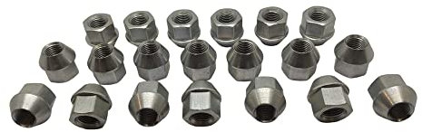 20 Bulloni Dadi Ruota Compatibili con Suzuki Jimny Grand Vitara Ignis (dal 2016) Celerio Fissaggio Ruote Gomme Cerchi in Acciaio Lega Ferro Made in Italy M12x1,25