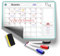 Deimon© Calendario Magnético Nevera | SUPER PACK 3 ROTULADORES + 1 BORRADOR | A4 (30 x 21 CM) Planificador Mensual Semanal Magnético | Calendario Frigorífico Imán | Organizador Pizarra