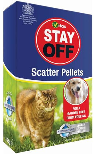 AMK® Vitax Scent Off Pellets Cat Dog Animal Garden Repellent 55g Off Outdoor Control Pellet