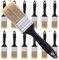 ZOENHOU 12 Pieces 2 Inch Paint Brush Set, Paint Brush Decorating with Treated Plastic Handle, Professional Paint Brushes Tools for DIY Paint, Home, Furniture, Fences, Deck, and Wall Trim, 2403061652