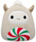 Squishmallows Squishmallow Plüschtier Weißer Weihnachts-Yeti mit Pfefferminzbauch 12 cm Kuscheltiere